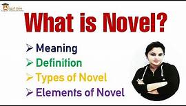What is Novel? | Forms of English Literature | Definition & Types of Novel | Important Novels
