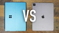 Comparing iPad Pro 2022 and Microsoft Surface Pro 9