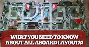 AMERICAN FLYER ALL ABOARD LAYOUTS: WHAT YOU NEED TO KNOW BEFORE AND AFTER BUYING!