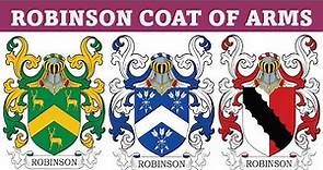 Robinson Coat of Arms & Family Crest - Symbols, Bearers, History