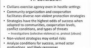 Oliver Kaplan - How Communities Use Nonviolent Strategies to Avoid Civil War Violence