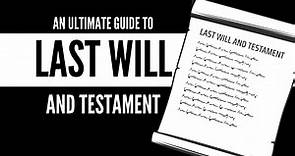 Last Will and Testament Philippines: Sample and How To Make One - FilipiKnow