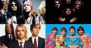 Top 100 Greatest Rock Bands Of All Time