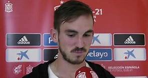 Fabián Ruiz: "Es un orgullo venir a la Selección Española"
