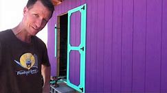 12'x24' DIY Shed Build (Part 9 - Homemade Double Doors)