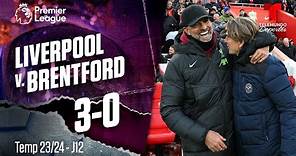 Highlights & Goles: Liverpool v. Brentford 3-0 | Premier League | Telemundo Deportes
