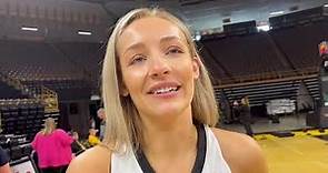 Kylie Feuerbach feeling healthy again, eyes bigger role for Iowa women's basketball