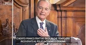 Morto Franco Frattini, ex ministro degli Esteri nei governi Berlusoni