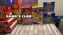 SAM’S CLUB HAUL PT.2 | Chaotic Family #subscribe #haul #ontheroadto1ksubs #food #trending #wow