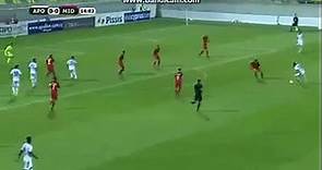 Chambos Kyriakou Goal - Apollon  Limassol vs FC Midtjylland 1-0 17.08.2017 (HD)