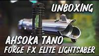 Hasbro's Ahsoka Tano The Black Series Force FX Elite Lightsaber | Unboxing & Review