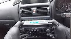 Vauxhall Opel Astra G Radio Removal / Holden TS Astra Radio Removal
