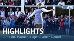 Fourth Round Highlights | 2023 AIG Women's Open