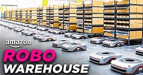 Inside Amazon’s BIGGEST Warehouse Full Of ROBOTS!