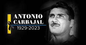 Muere Antonio Carbajal, La Tota, portero mexicano