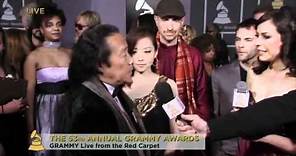 Kitaro - Interview at the Grammy's Red Carpet (2011)