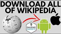How to Download Wikipedia Offline Android & iPhone - Download All of Wikipedia