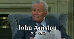 John Aniston In Memoriam Tribute - Days of our Lives #DOOL RIP