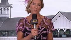 Rebecca Lowe at the Kentucky Derby