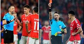 Antonio Silva red card in Benfica vs Inter champions league match