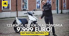 Ray 7.7: 125 Km/h, 150 Km di autonomia per 9.999 euro. Ne vale la pena? || Il nostro test!