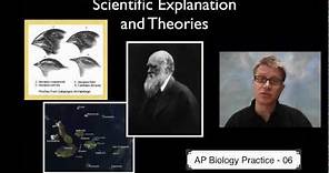 AP Biology Practice 6 - Scientific Explanations and Theories