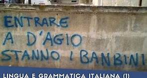 Lingua e Grammatica Italiana (1) - 40 Domande e Risposte - Concorsi Pubblici e Ammissione Università