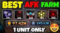 BEST AFK Farm in Anime World Tower Defense - GET RICH FAST!