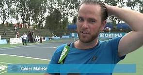 Xavier Malisse beats Thomas Enqvist at Optima Open 2015