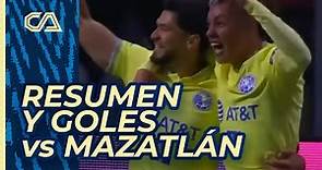 Resumen y goles | América 6-0 Mazatlán | Clausura 2023 | Jornada 4