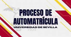 Instrucciones para matricularte en la Universidad de Sevilla 2023-2024
