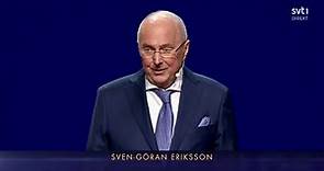 Sven-Göran Eriksson hyllas på idrottsgalan 2024