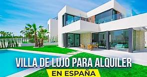 Villa de lujo para alquiler en España. Villa en Costa Blanca | Alquiler larga temporada