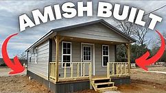 A SHED to HOUSE conversion that is SWEET and built by the AMISH! Cabin Tiny House Tour