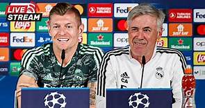 LIVE | Toni Kroos & Carlo Ancelotti press conference! | Champions League