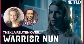 Thekla Reuten over de powervrouwen in Warrior Nun ⚔️ | Netflix