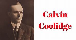 History Brief: Calvin Coolidge