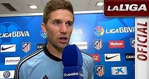 Entrevista a Andreu Fontás tras el Atlético de Madrid (2-1) Celta de Vigo - HD