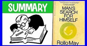 Man's Search for Himself by Rollo May | Animated Book Summary