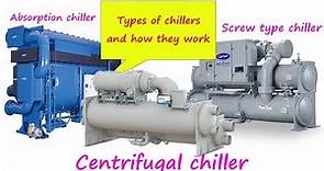 The different types of Chillers | HVAC 05