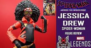 Marvel Legends JESSICA DREW Spider Woman Spider Man Across the Spider Verse Wave Movie Figure Review