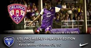 USL PRO Playoffs -- Kevin Molino, Orlando City SC