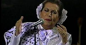 Lola Beltrán en Bellas Artes -SUFRIENDO A SOLAS-, 1990..VOB