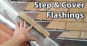 How to Install Step and Cover Flashing - For Roof Tiles and Chimney Flashings