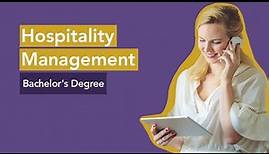 Prepare for a Hospitality Management Career with a Bachelor's Degree