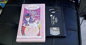 Angelina Ballerina: The Magic Of Dance 2004 VHS Side Label 007