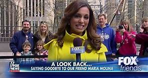 Maria Molina says goodbye to 'Fox & Friends'