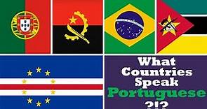 What Countries Speak Portuguese?
