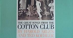 Maxine Sullivan - The Great Songs From The Cotton Club By Harold Arlen And Ted Koehler