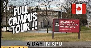 KPU (Kwantlen Polytechnic University) Surrey Campus Full Tour || INTERNATIONAL STUDENT in CANADA cA